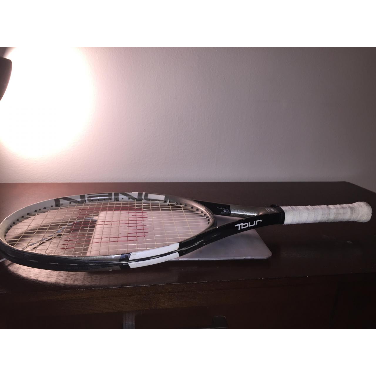 Wilson Nano Carbon Tour Tennis Racquet (4 1/4\